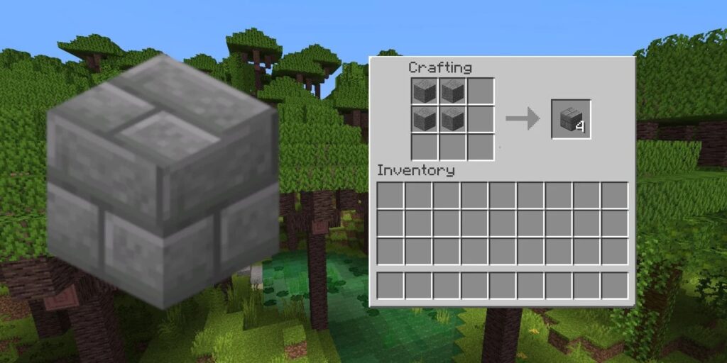 Recipe For Stone Bricks Minecraft